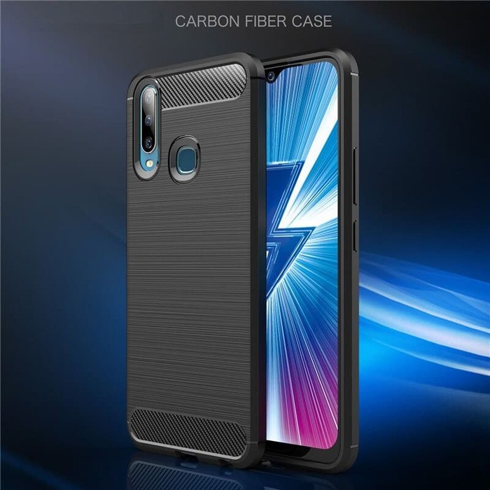 SoftCase Carbon Fiber Vivo Y12