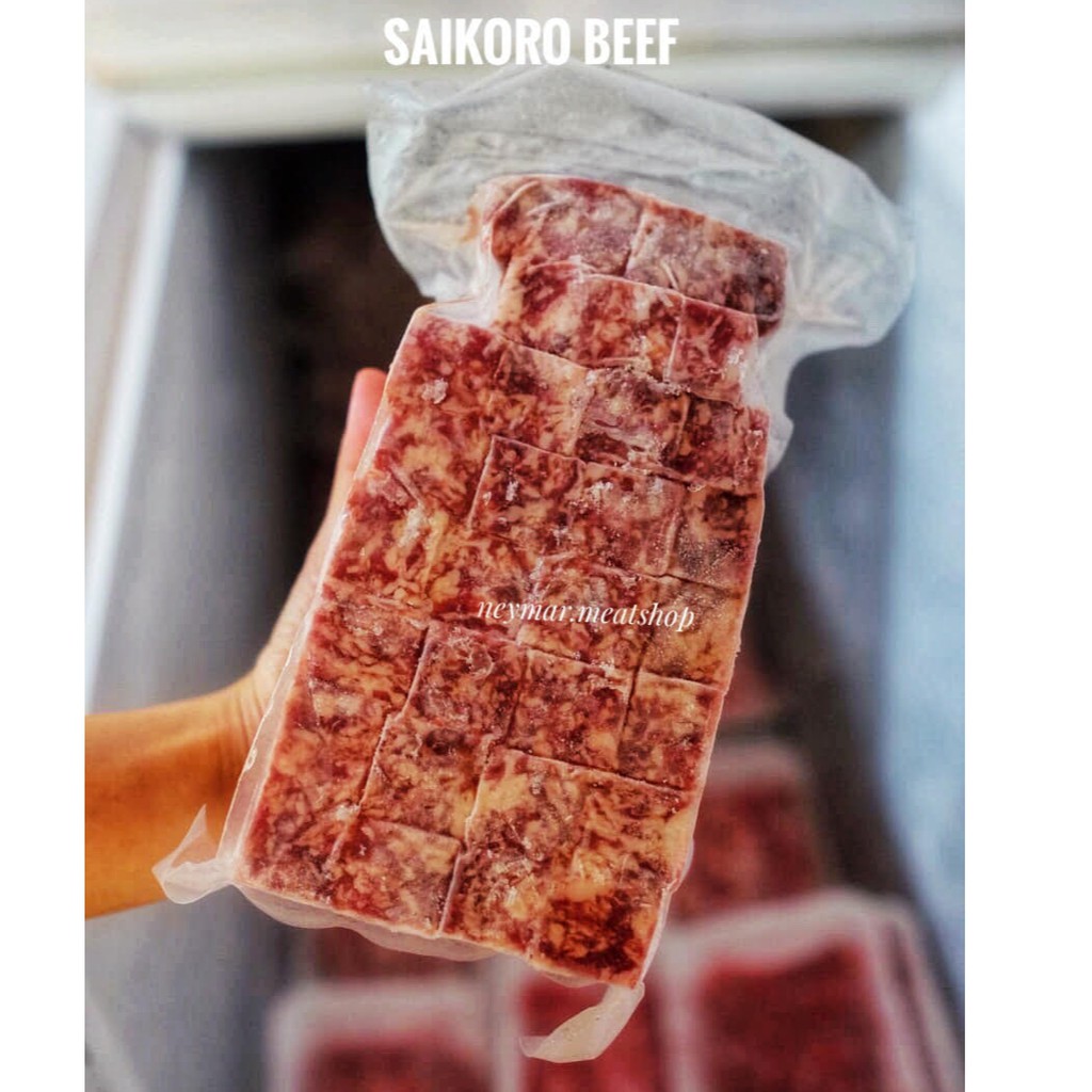 

Saikoro Beef Cubes potongan 3x3 500gr