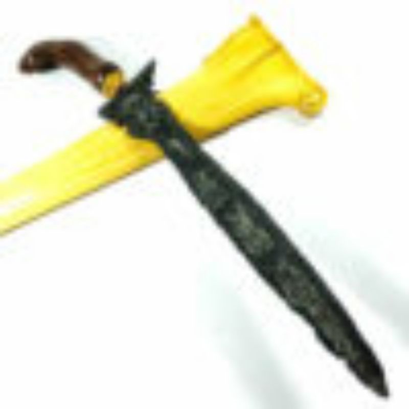 LANGKA Keris Omyang Jimbe Putut Kembar Pamor Beras Wutah Meteor Sepuh Kuno