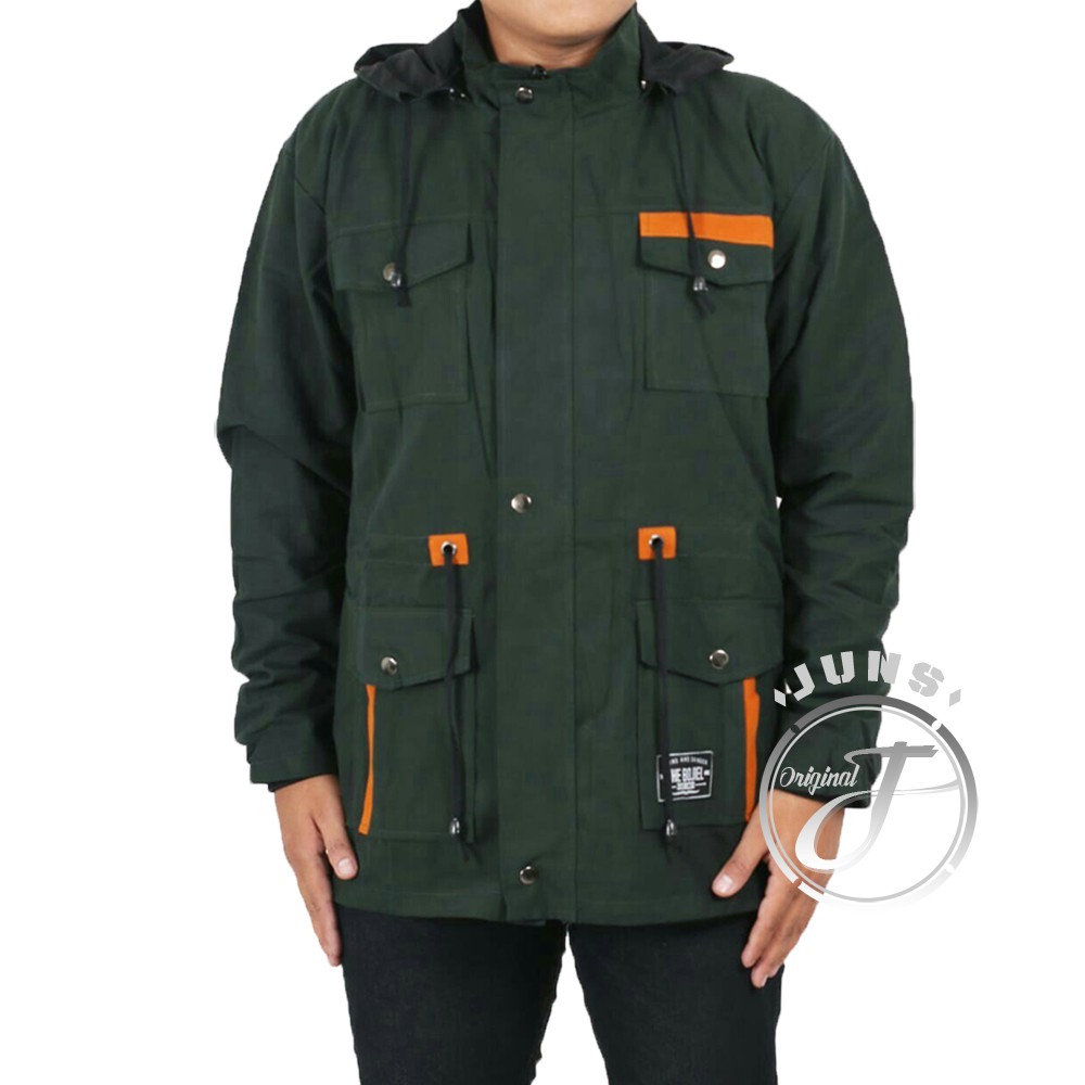 TAMPIL LEBIH KEREN ! Jaket Parka List - Jaket Parka Premium - Jaket Pria Dan Wanita Murah