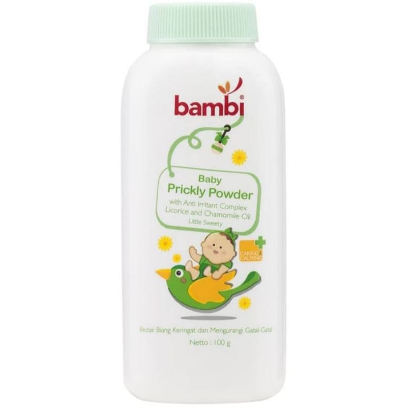 Bambi Prickly Powder 100gr (bedak gatal biang keringat)