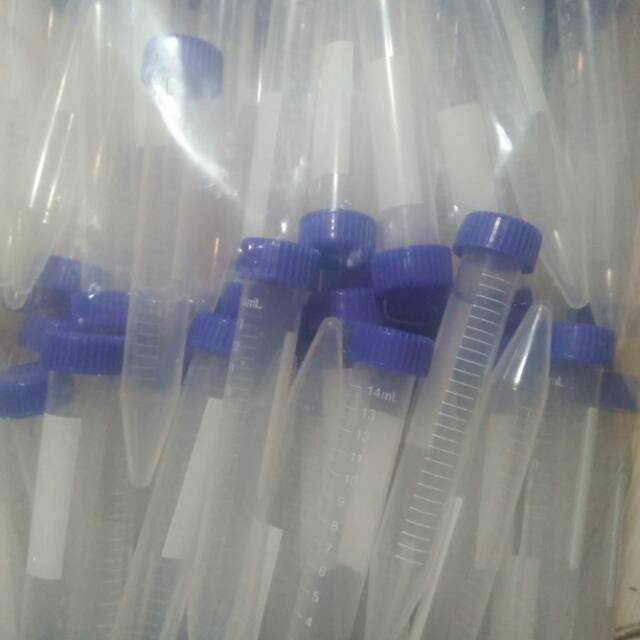 Centrifuge tube 15ml conical tube 15ml falcon tube 15ml isi 100 pcs