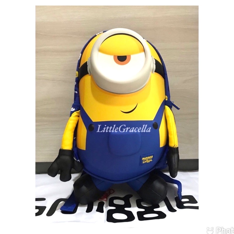 Smiggle Minion Backpack/Wallet Lanyard/Lunchbox Minion/hardtop pencil case minion smiggle Original