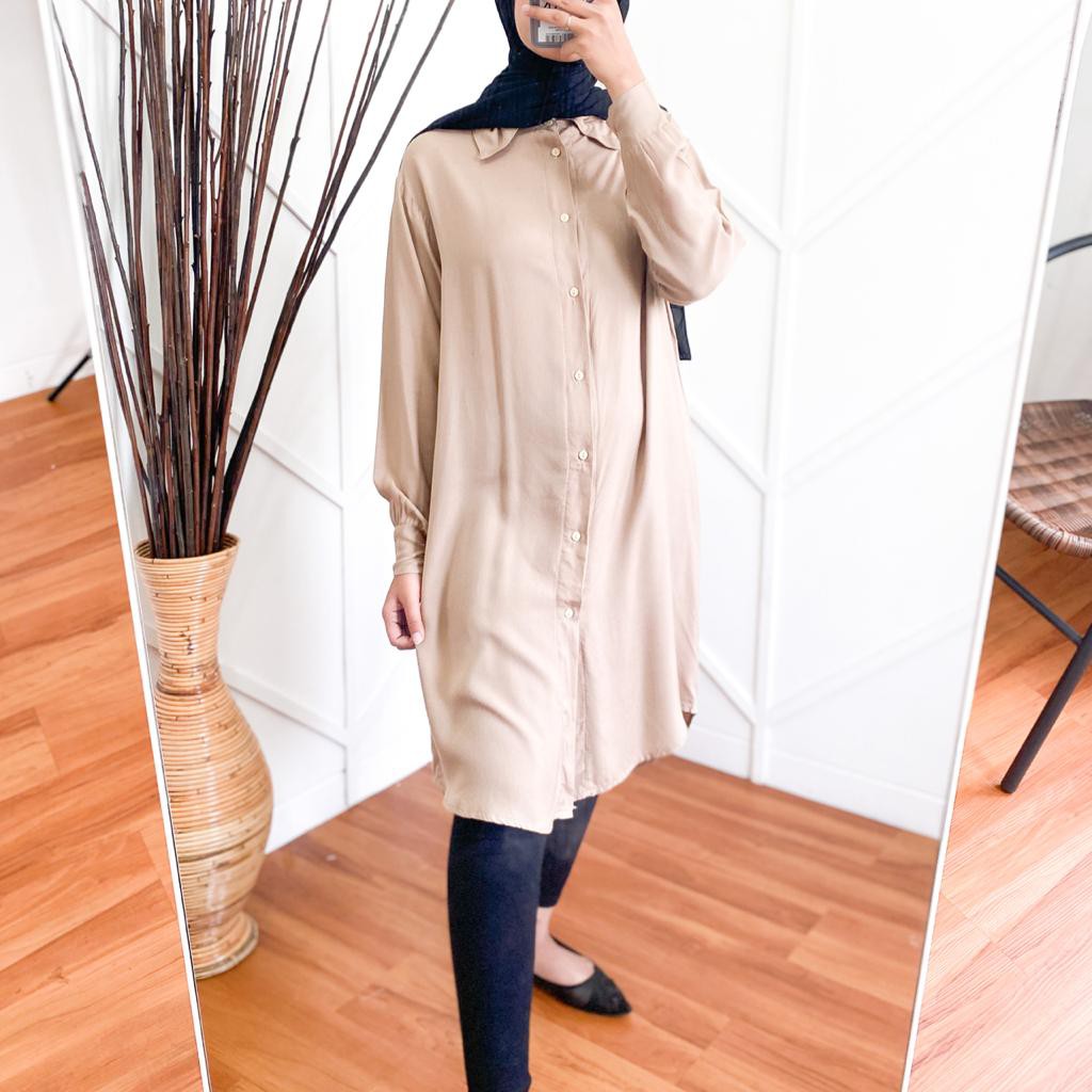 AZKIA LONGTUNIK - tunik murah / tunik wanita / tunik cantik / tunik muslim