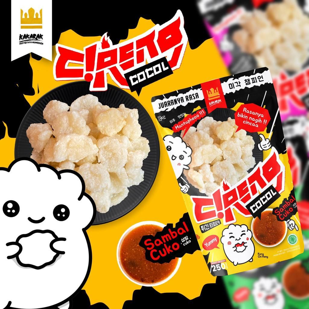 

KAKARAK CIRENG COCOL 3 VARIAN RASA