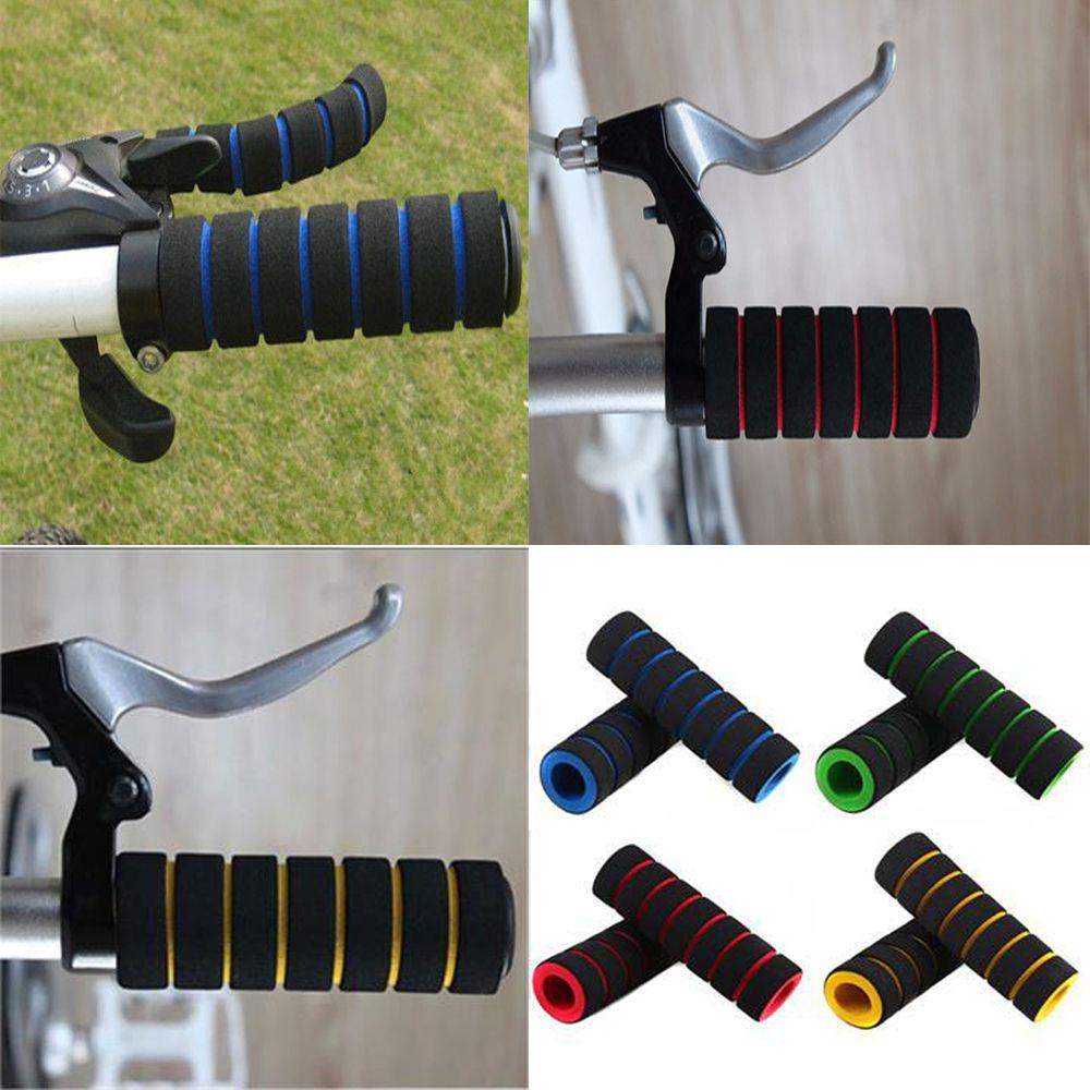 R-FLOWER 2pcs Handle Bar Grips Cover Aksesoris Sepeda High Quality Nonslip