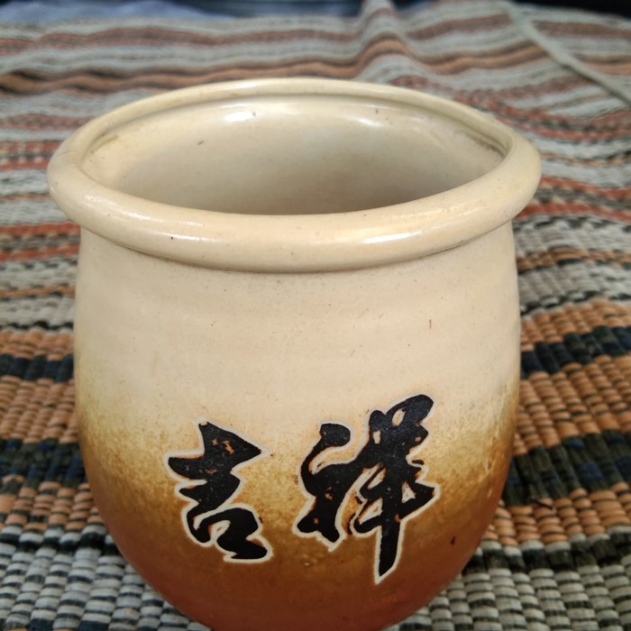 New pok keramik pot kecil kaktus motif Limited