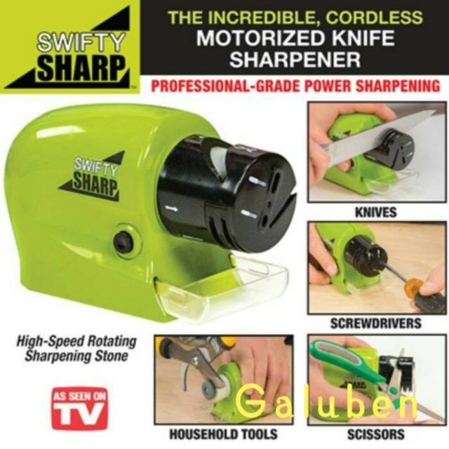 SWIFTY SHARP/MOTORIZED KNIFE SHARPENER A199/ASAHAN PISAU ATOMATIS