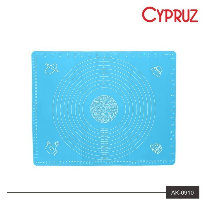 Cypruz AK-0911 Silicone Mat Baking / Alas Adonan Silikon 40 x 50 cm