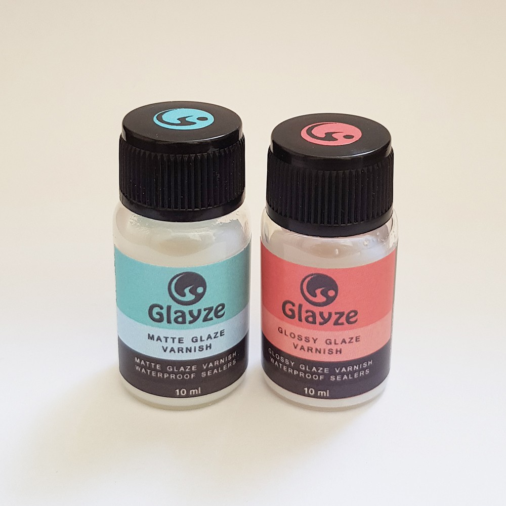 

varnish gloss vernish doff matte sealer waterproof pelapis clay glaze padico cat kilap craft Glayze