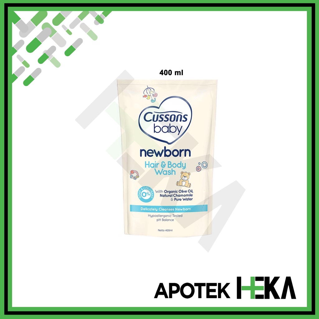 Cussons Baby Wash Newborn - 200 ml / 400 ml  (SEMARANG)