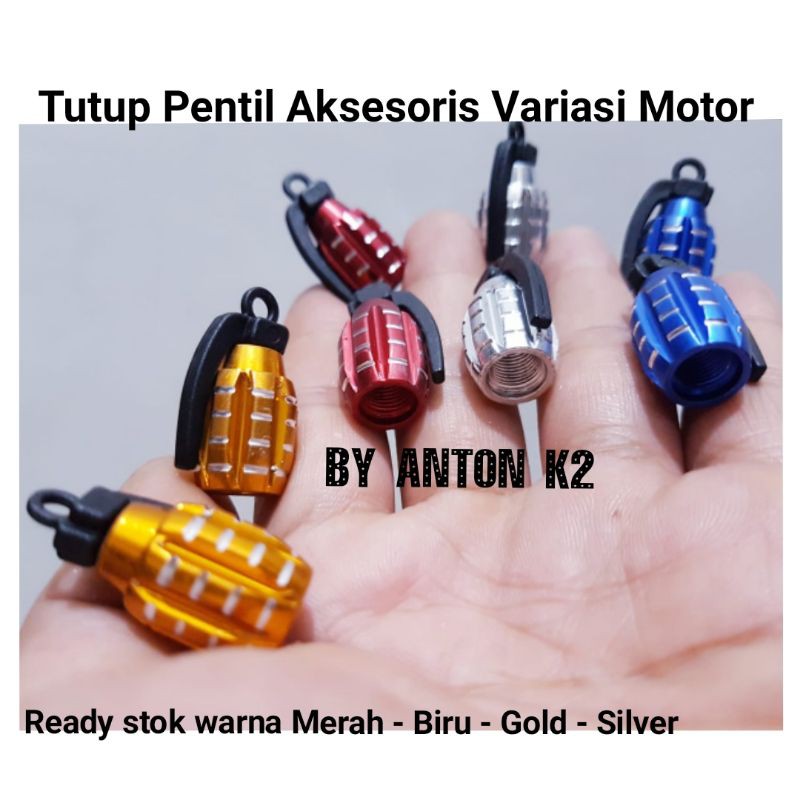 TUTUP PENTIL BAN RODA/DOP PENUTUP PENTIL BAN RODA VARIASI AKSESORIS SEPEDA MOTOR/MOTOR/MOBIL MODEL G