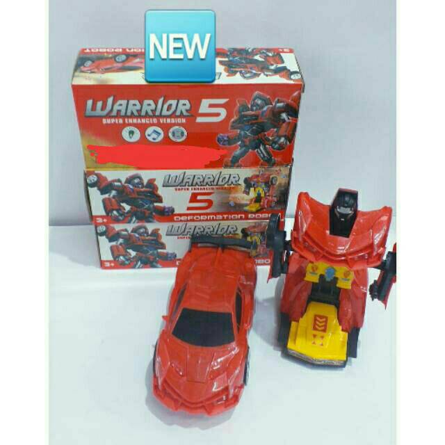 Mobil Warrior 5 Bisa Berubah jadi Robot ( 20888 )
