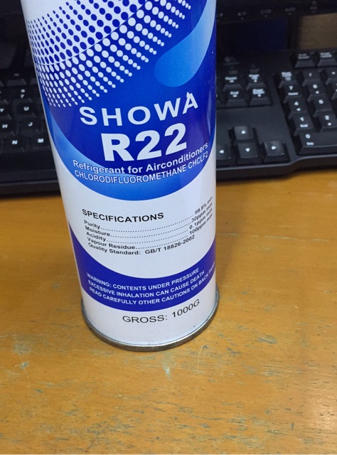 Refrigerant AC R22 Showa 1kg drat besar 339