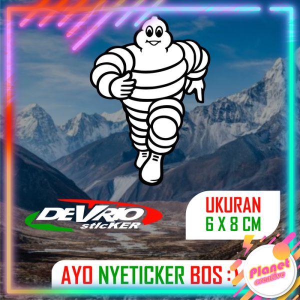

Stiker Michellin 6 x 8 cm