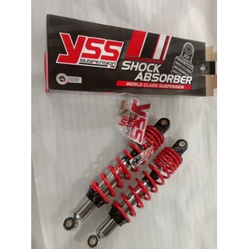 SHOCK SKOK SOK BELAKANG BLK BLKNG YSS TOP PRIME 320MM 320 MM MERAH RED ORI ORIGINAL YSS ASLI