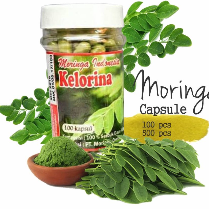 Kelorina 100 Kapsul Daun Kelor Harga Terbaru Mei 2021 Suplemen Herbal Antibodi Shopee Indonesia