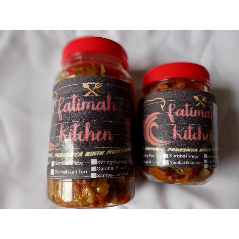 

Sambal Baby Cumi Selera Enyong