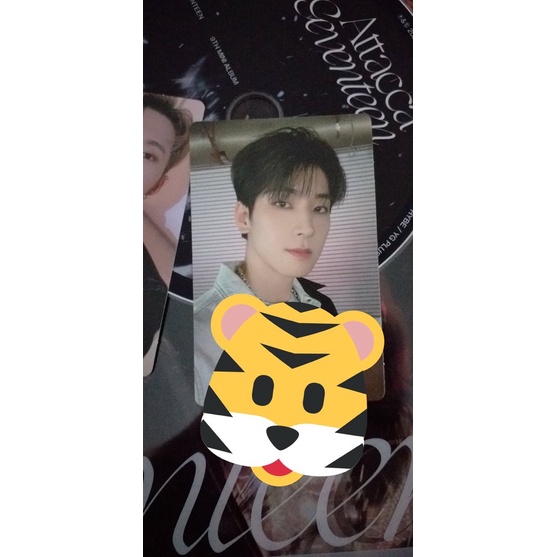 PC WONWOO ATTACA OP.2 seventeen wonu photocard album