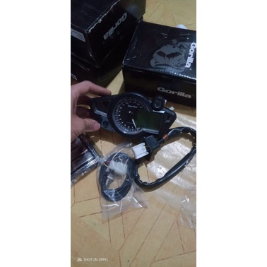 speedometer digital koso rx1n set sensor spido spedometer rx1n koso RX 1 bagus merk gorilla