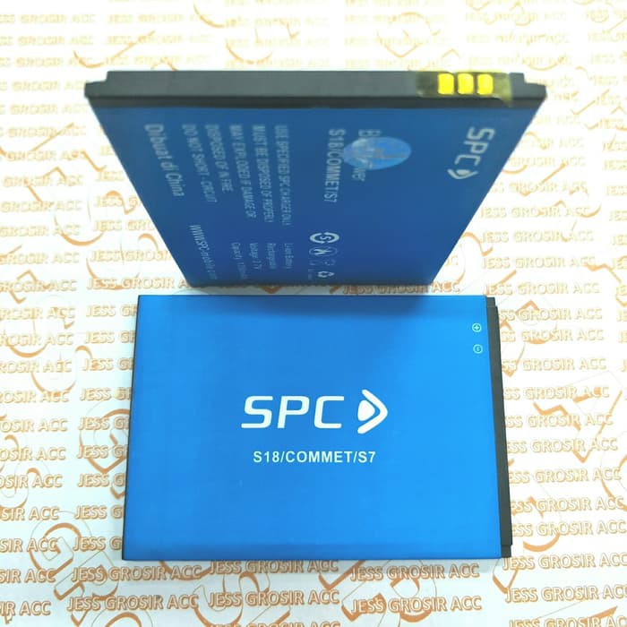 Baterai Battery Batre Batt Original SPC S7 / S18 COMMET COMET