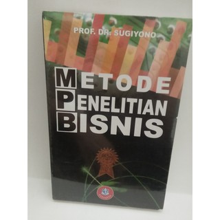 Buku Metode Penelitian Bisnis Sugiyono Shopee Indonesia