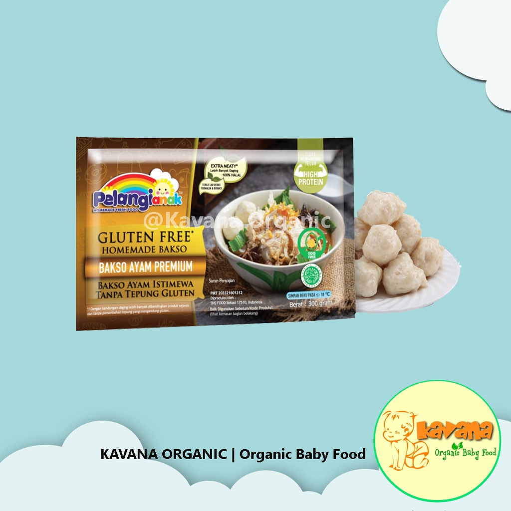 

Gluten Free Chicken Meatball Untuk usia 12bulan+ by Pelangi Anak