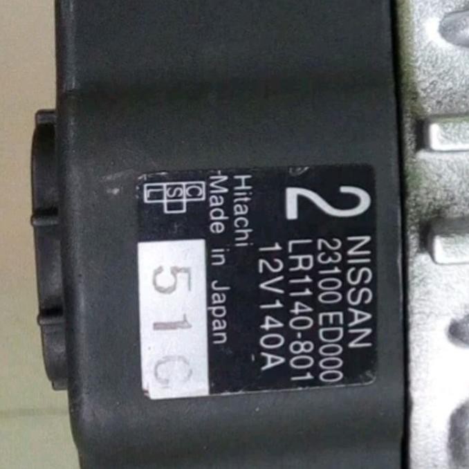 Dinamo Alternator Ampere Hardtop 140A Bensin
