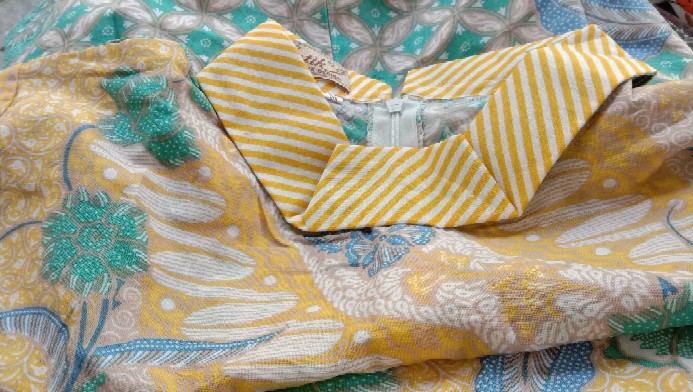 Tunik Soft Kupu Best Seller Original Batik Pekalongan