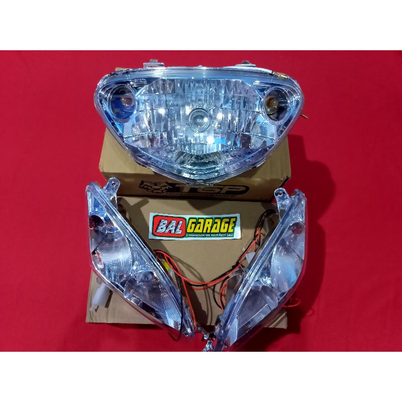 1 PAKET LAMPU DEPAN+SEN MIO SPORTY SMILE