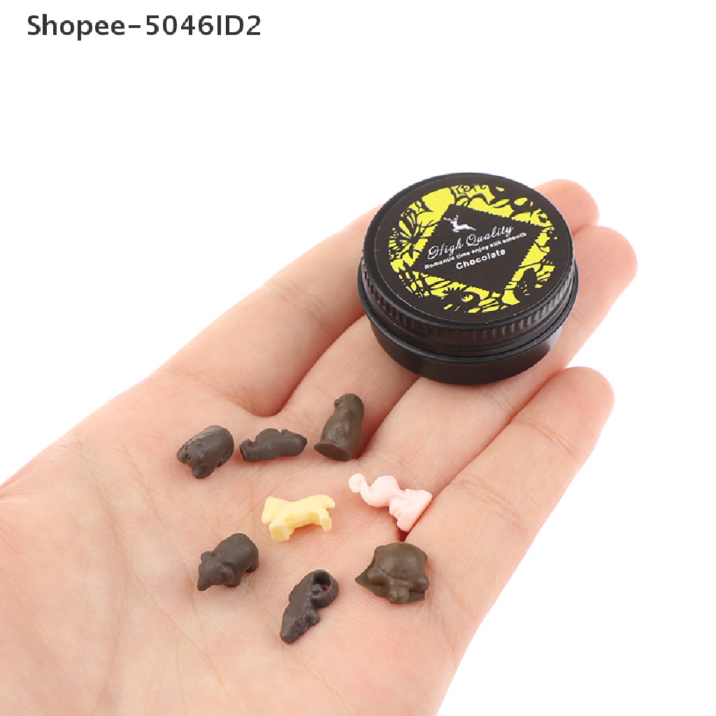 Shopee-5046id2 Mainan Miniatur Kotak Coklat / Snack Skala 1: 12 Untuk Aksesoris Rumah Boneka