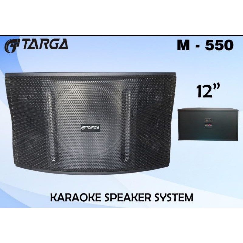 Speaker Karaoke Targa 12 In M550 Original 2 pcs BONUS STENDING