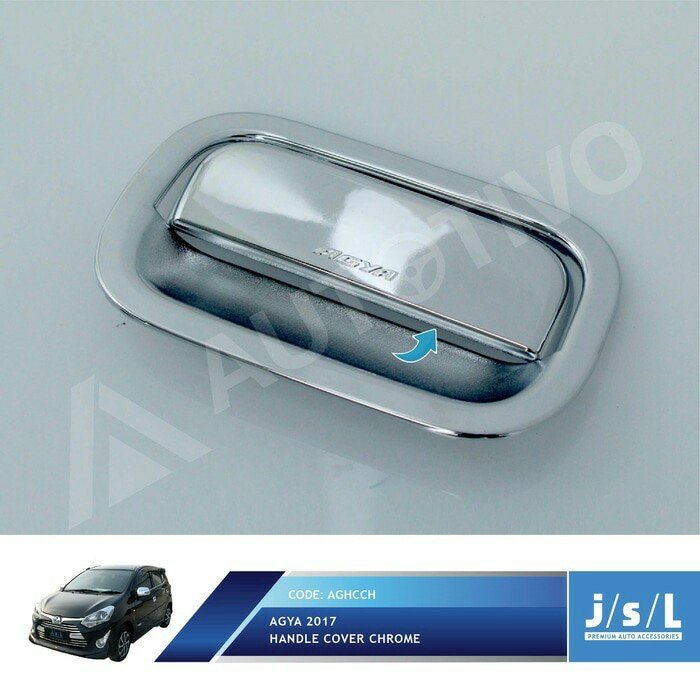 Toyota Agya Handle Cover Chrome/aksesoris eksterior Agya
