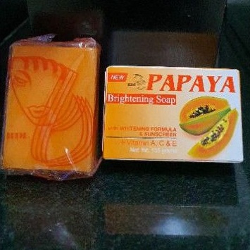 Sabun pepaya RDL Brightening Soap 135gr (B.pom) original philiphines