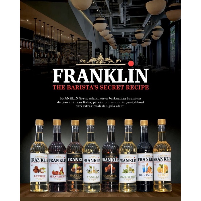 

Ge02G Franklin Premium Simple Syrup Caramel - Sirup Pencampur Minuman Ds5G