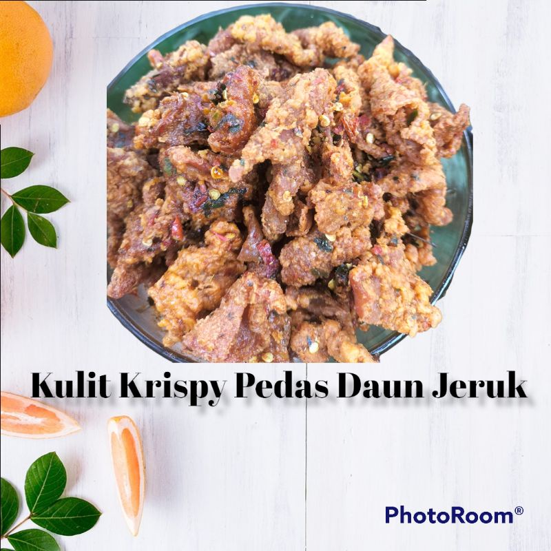 

Kripik Kulit Ayam Krispy Pedas Daun Jeruk 100g