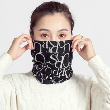 Ragam Hangat Leher Pullover Syal Fashion Masker Syal Sutra Tahan Angin