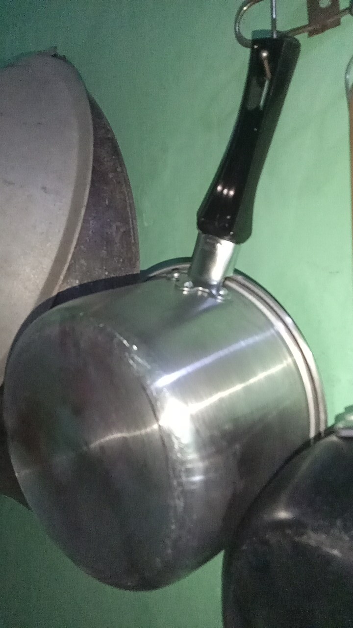 Panci Susu Panci Mie  Alumunium Jawa Diameter 16 Cm Ada Tutup