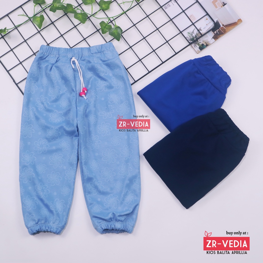 Jogger Molly Uk 3-4 Tahun / Pants Celana Panjang Anak Perempuan Laki Laki Joger Grosir Murah Polos