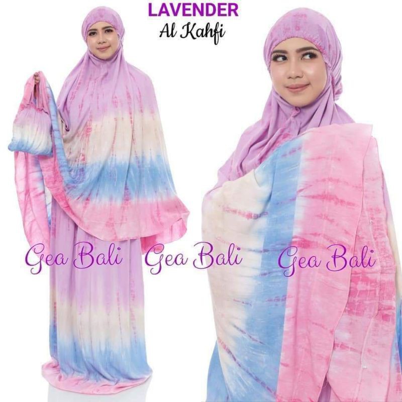 mukena jumbo rainbow bali al kahfi