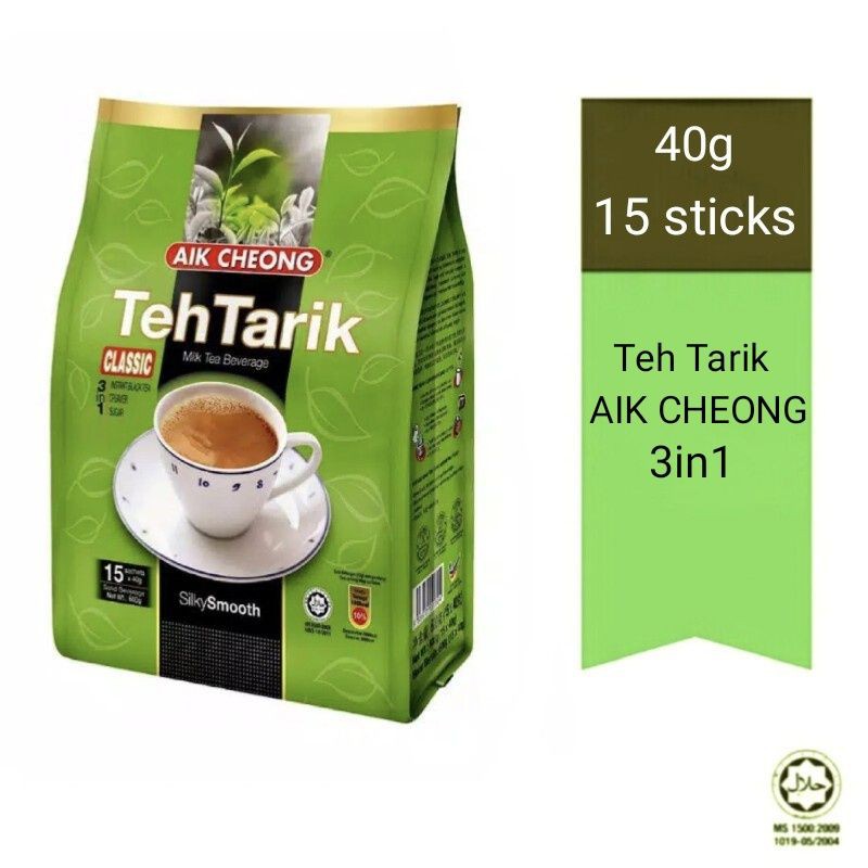 

Teh Tarik Aik Cheong Malaysia(40g×15stk) 3in1 asli malaysia