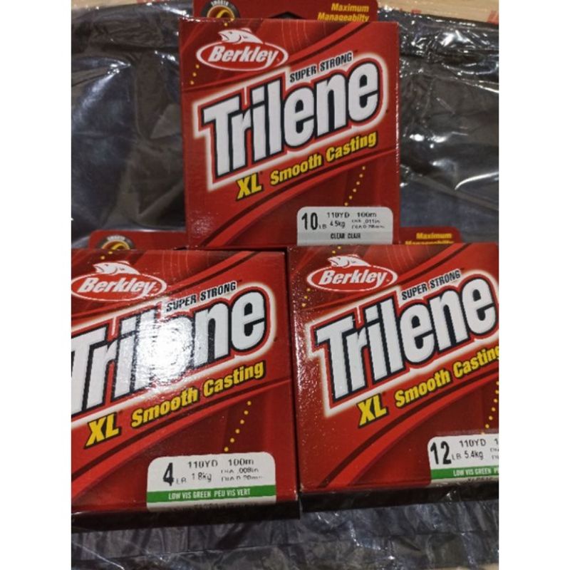 SENAR TRILENE 100 METER ORIGINAL 4,10,12Lb