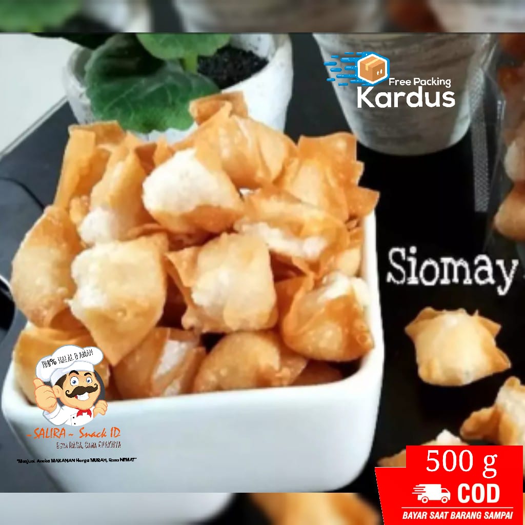 

[COD] Siomay Kering MINI ORIGINAL 500g / SOMAY KERING MINI - Salira Snack PREMIUM | makanan ringan jajanan jadul snack kiloan camilan termurah jajanan murah cemilan sehat