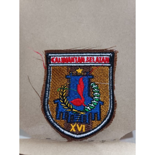 BADGE KWARDA KALIMANTAN SELATAN/LAMBANG KALSEL/LAMBANG KALIMANTAN SELATAN