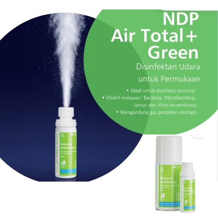 Desinfektan Ruangan Praktis One Shot NDP Air Total+ Vesismin Disinfectant Hospital Grade