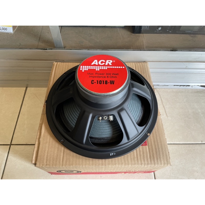 Speaker 10” 10 inch ACR 1018W Woofer Subwoofer 300watt BUKAN CANON CURVE