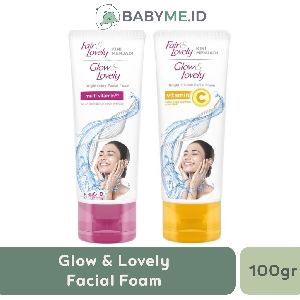 Glow Lovely Facial Foam Multi Vitamin C 100ml