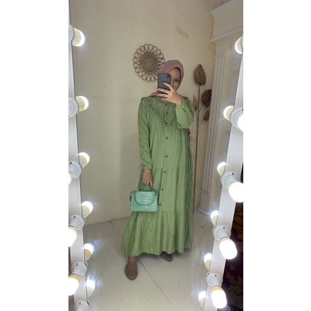 Gamis Rayon Twill Polos