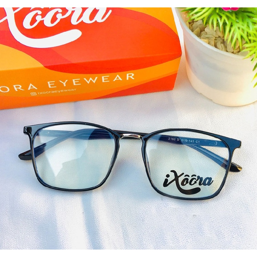 [Best Seller Paket Photocromic] Kacamata Ixoora Camela