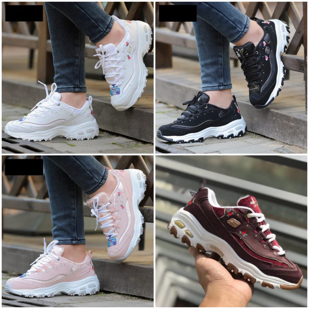 harga sepatu skechers d'lites